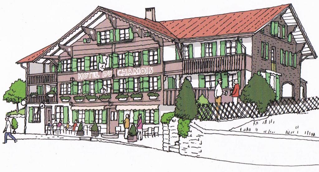 Hotel Du Chamois L'Etivaz Exteriér fotografie